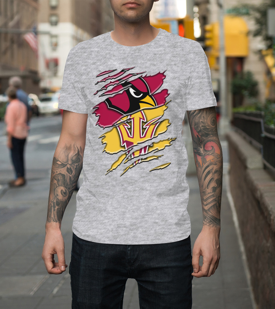 Cardinals And Sun Devils Rah 030 T-Shirt