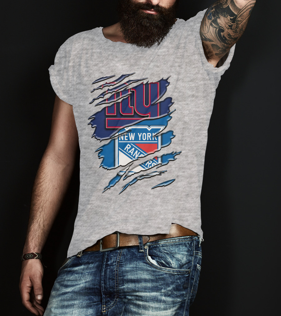 New York Giants New York Rangers Rah 065 T-Shirt