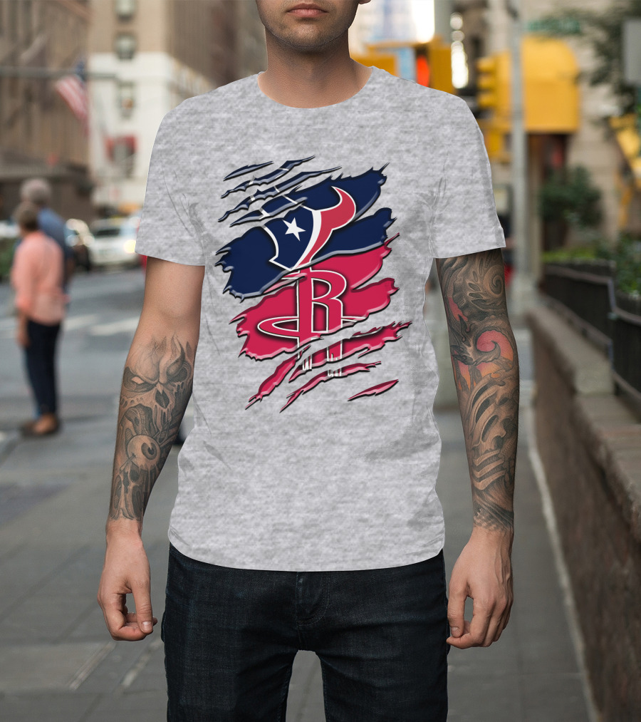 Houston Texans Rockets Rah 118 T-Shirt
