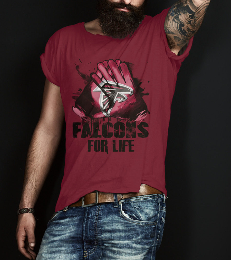 Atlanta Falcons For Life T-Shirt