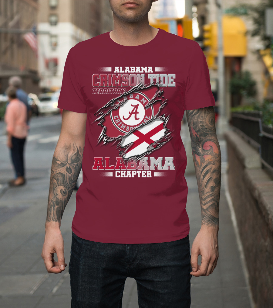 Alabama Crimson Tide Territory Alabama Chapter Crimson Tide T-Shirt