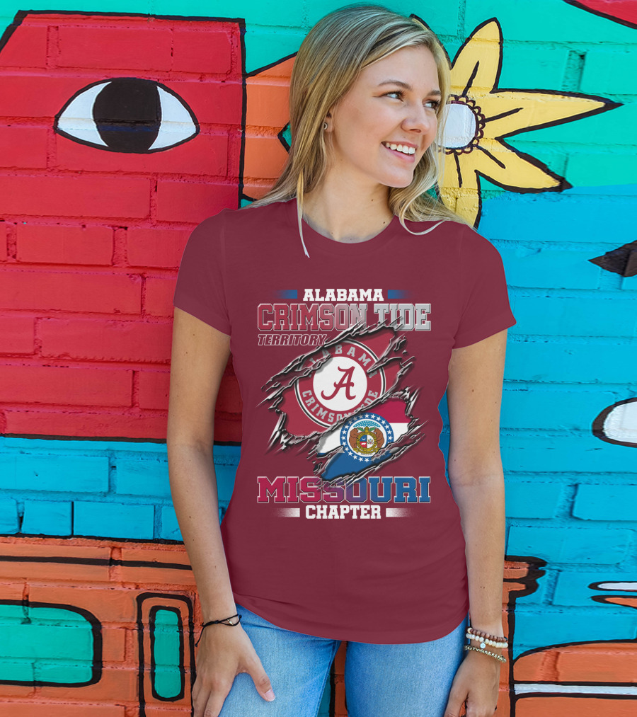 Alabama Crimson Tide Territory Missouri Chapter T-Shirt