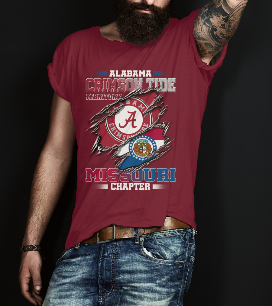 Alabama Crimson Tide Territory Missouri Chapter T-Shirt