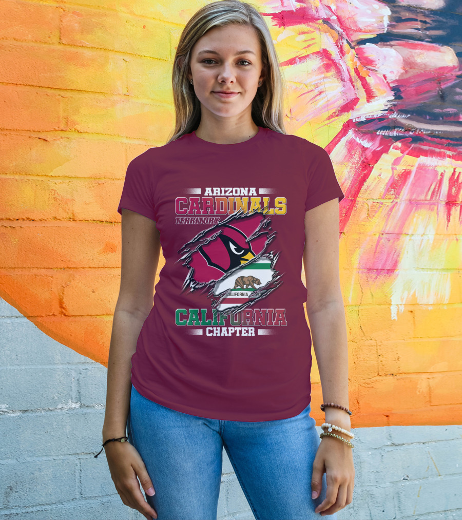 Arizona Cardinals Territory California Chapter T-Shirt