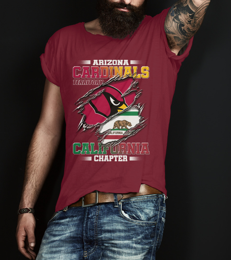Arizona Cardinals Territory California Chapter T-Shirt