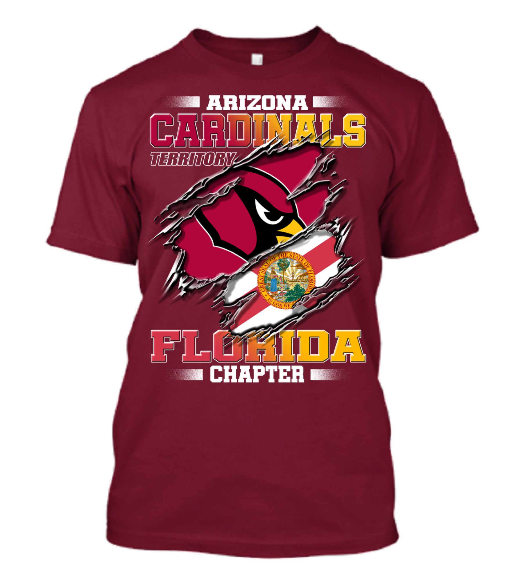 Arizona Cardinals Territory Florida Chapter T-Shirt