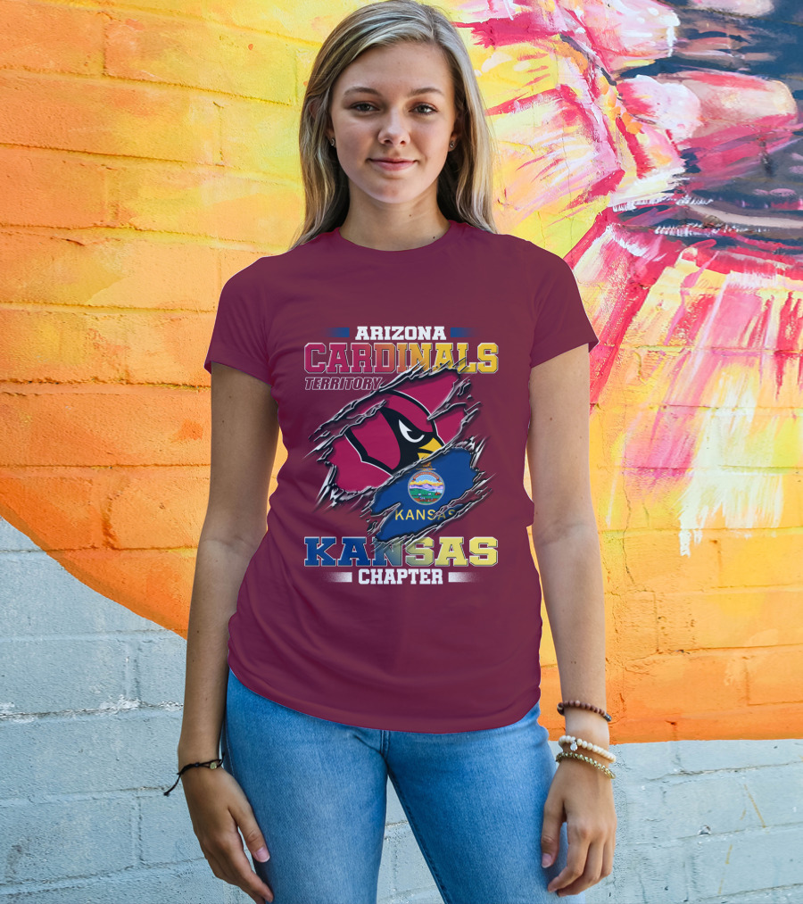 Arizona Cardinals Territory Kansas Chapter T-Shirt