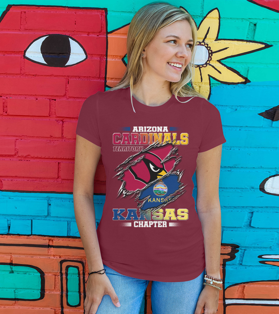 Arizona Cardinals Territory Kansas Chapter T-Shirt
