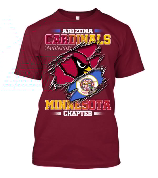 Arizona Cardinals Territory Minnesota Chapter T-Shirt