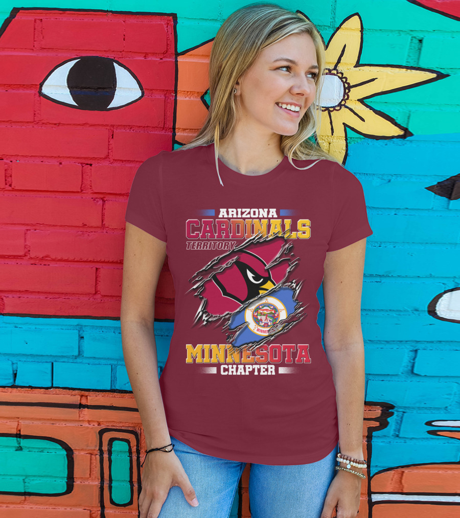 Arizona Cardinals Territory Minnesota Chapter T-Shirt