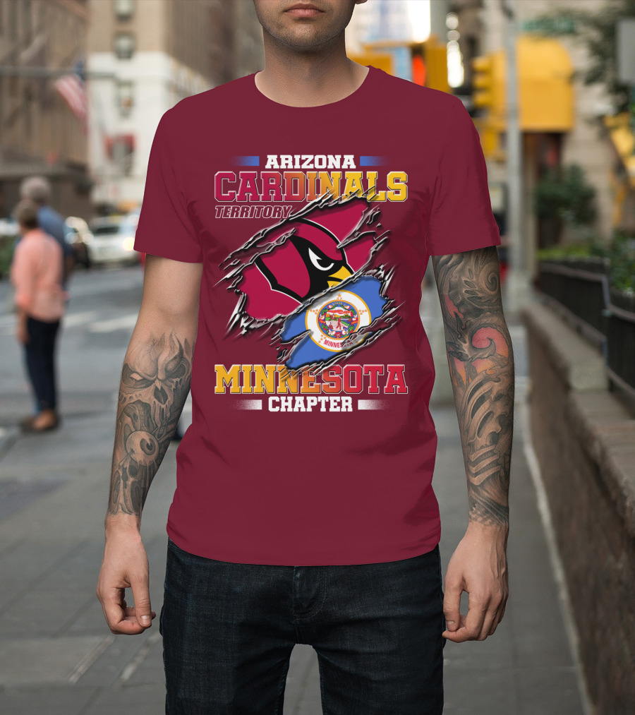 Arizona Cardinals Territory Minnesota Chapter T-Shirt