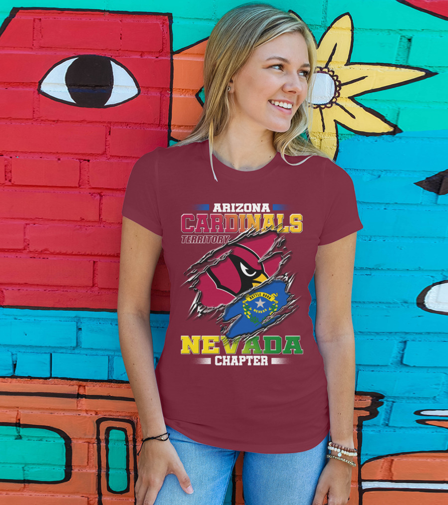Arizona Cardinals Territory Nevada Chapter T-Shirt