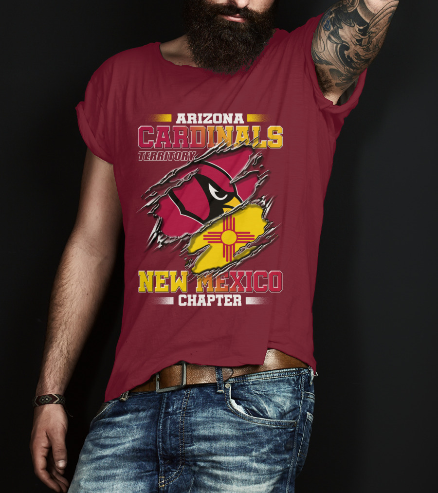 Arizona Cardinals Territory New Mexico Chapter T-Shirt