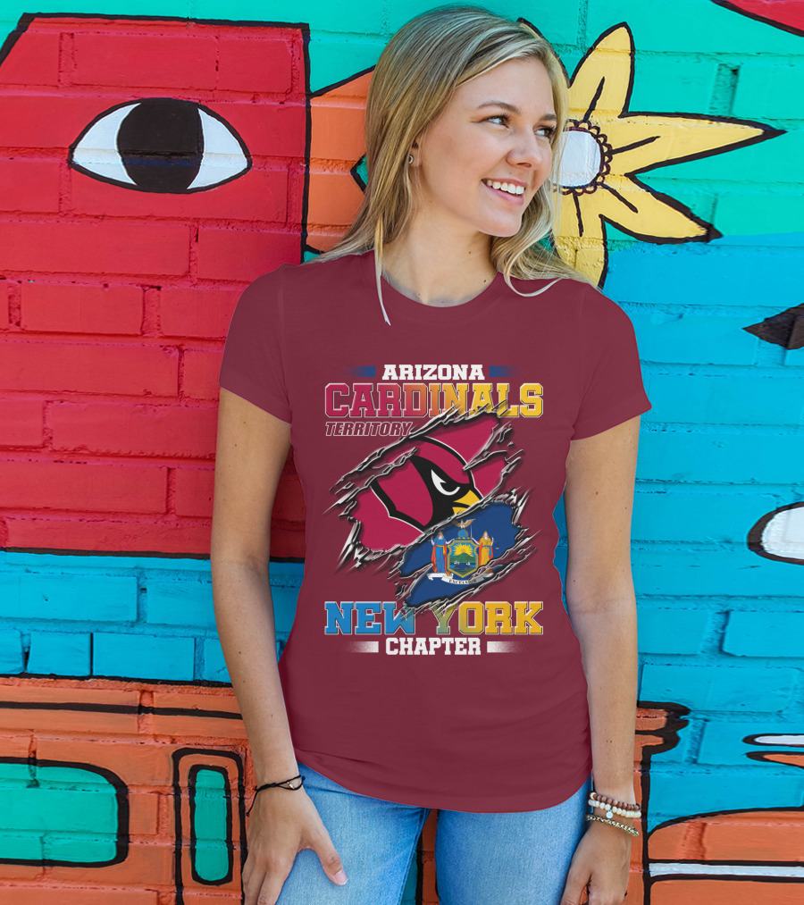 Arizona Cardinals Territory New York Chapter T-Shirt