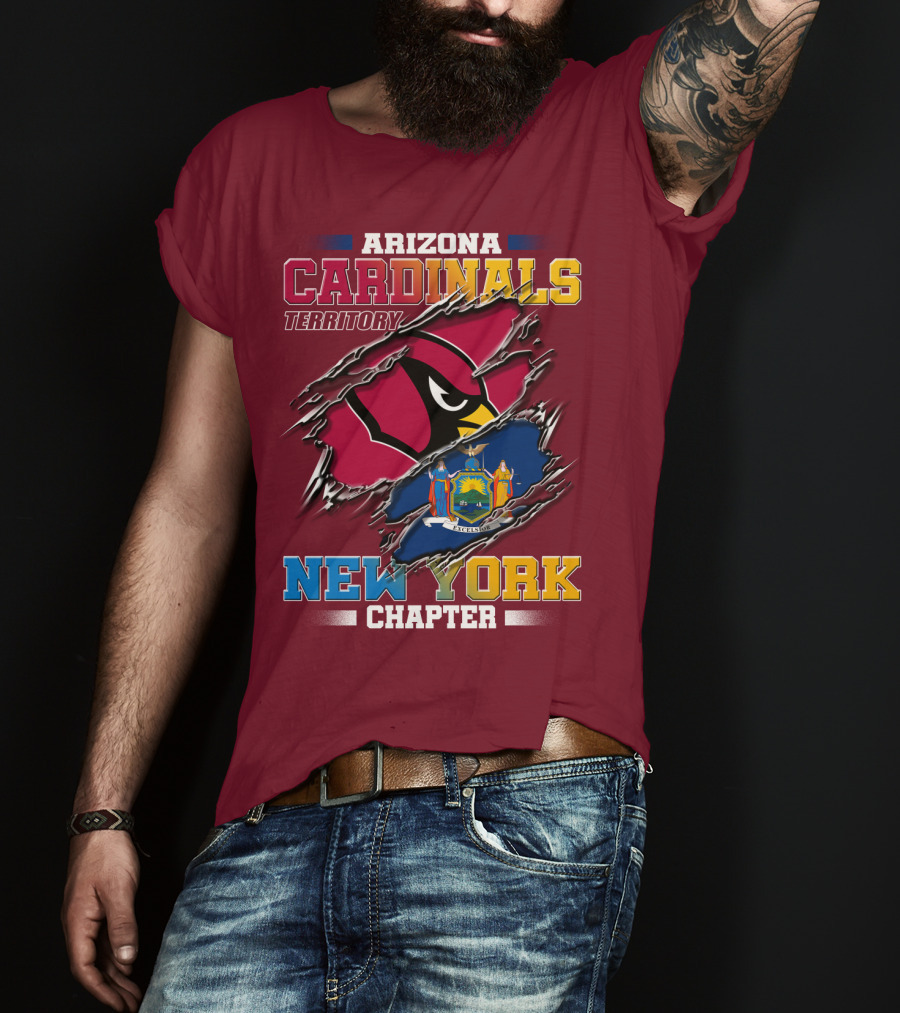 Arizona Cardinals Territory New York Chapter T-Shirt