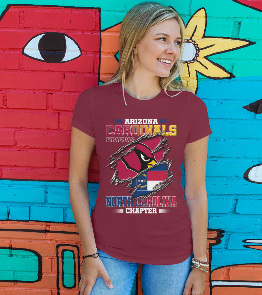Arizona Cardinals Territory North Carolina Chapter T-Shirt