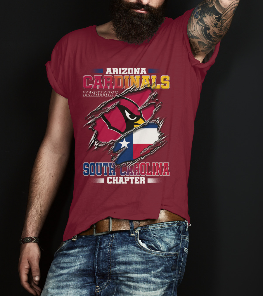 Arizona Cardinals Territory South Carolina Chapter T-Shirt