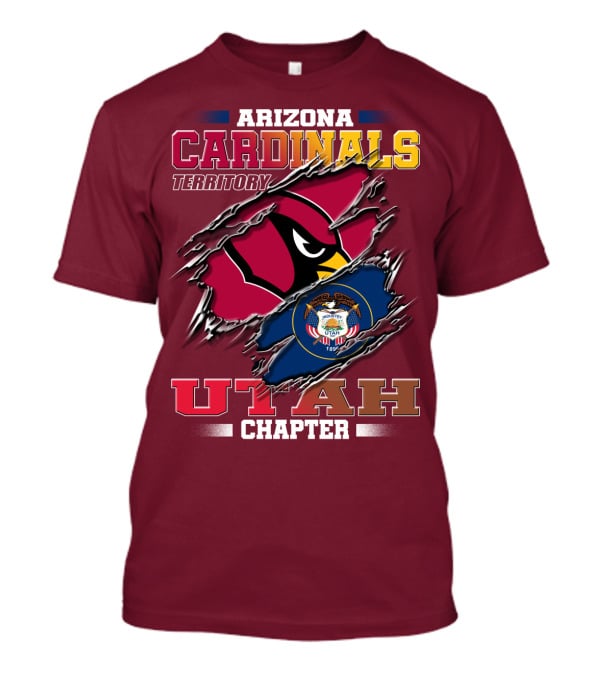 Arizona Cardinals Territory Utah Chapter T-Shirt