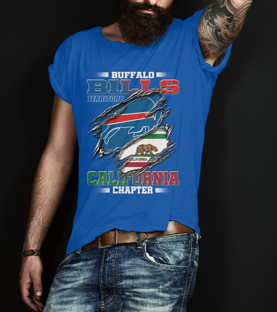 Buffalo Bills Territory California Chapter T-Shirt