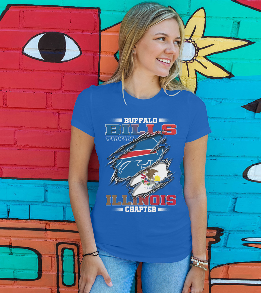 Buffalo Bills Territory Illinois Chapter T-Shirt