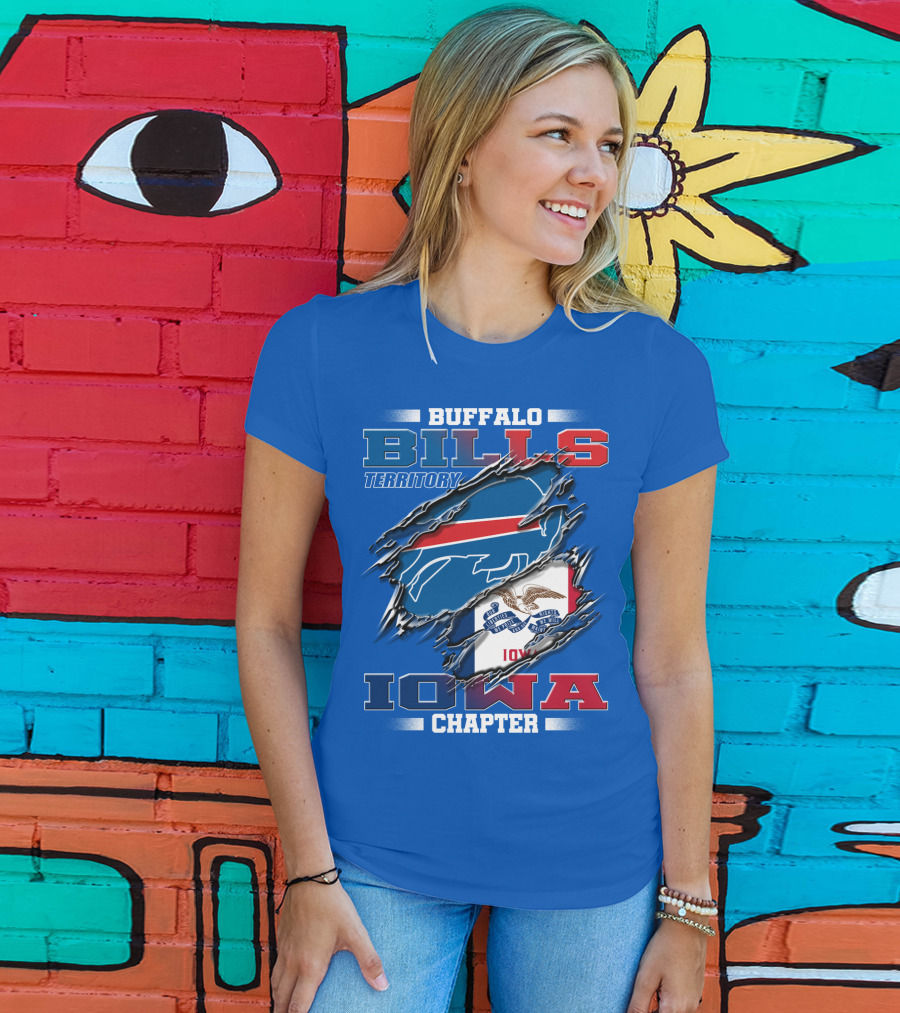 Buffalo Bills Territory Iowa Chapter T-Shirt