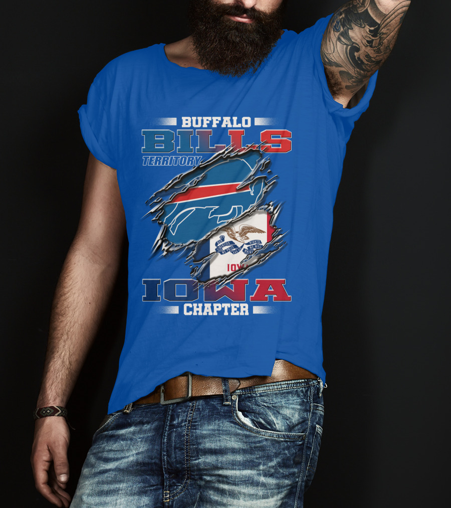 Buffalo Bills Territory Iowa Chapter T-Shirt