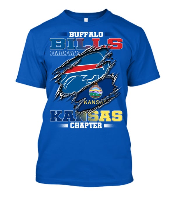 Buffalo Bills Territory Kansas Chapter T-Shirt