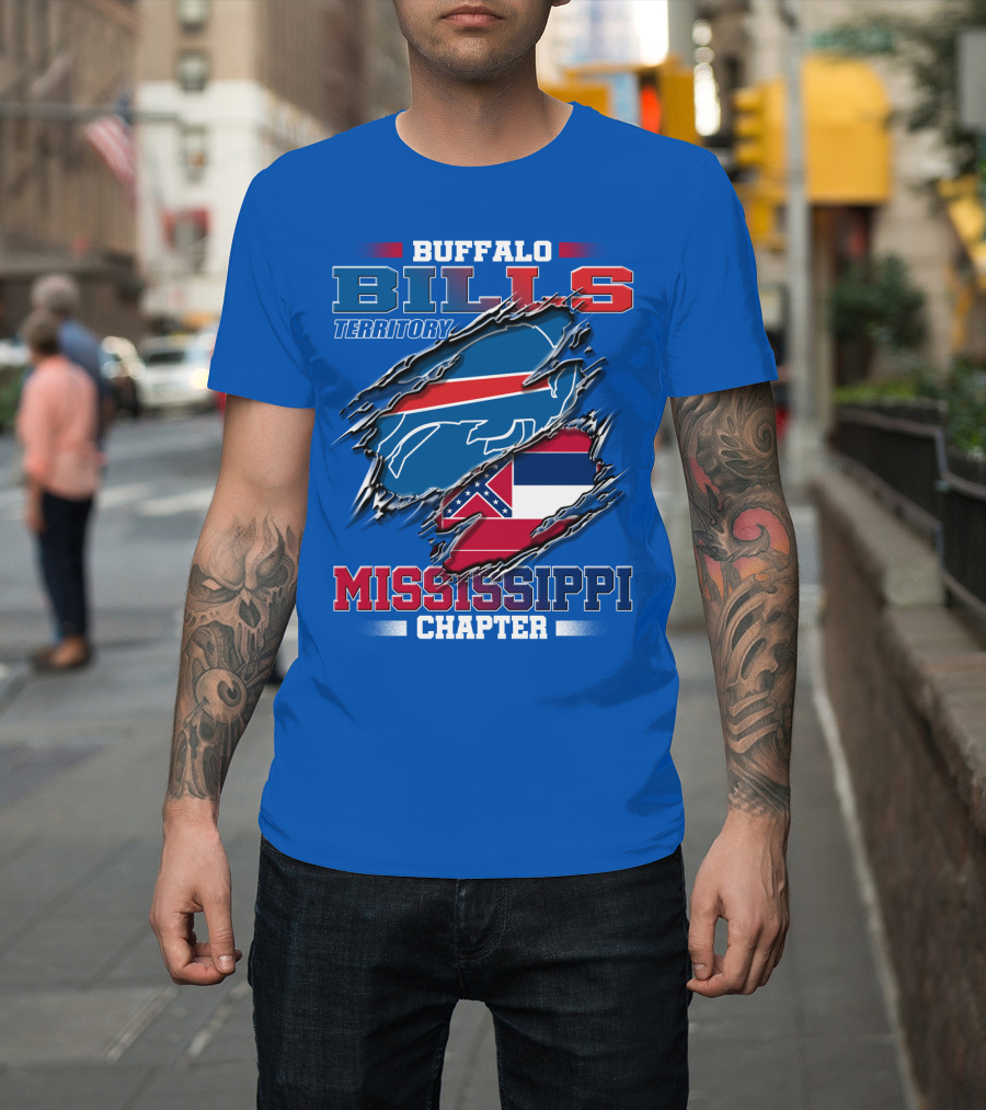 Buffalo Bills Territory Mississippi Chapter T-Shirt