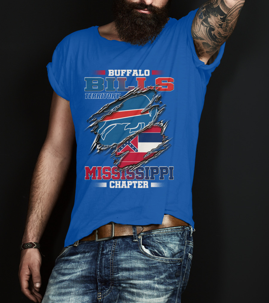 Buffalo Bills Territory Mississippi Chapter T-Shirt