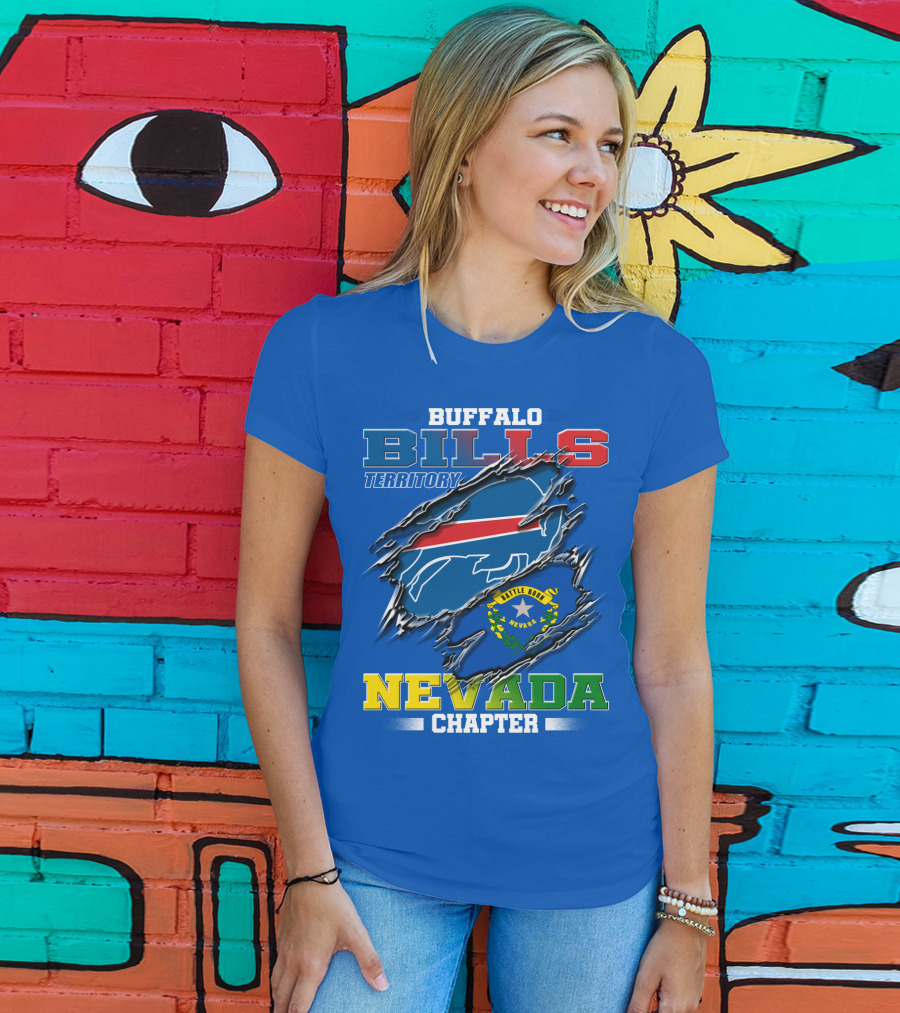 Buffalo Bills Territory Nevada Chapter Battle Born T-Shirt