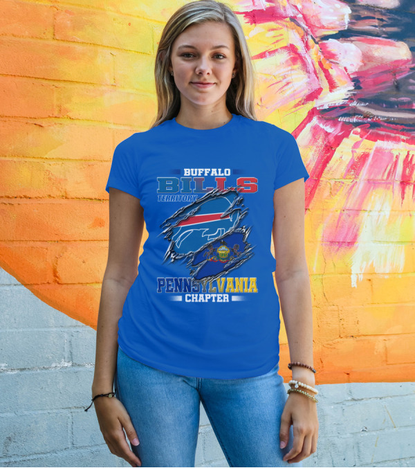 Buffalo Bills Territory Pennsylvania Chapter T-Shirt