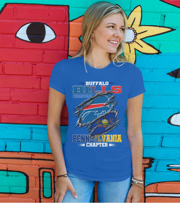 Buffalo Bills Territory Pennsylvania Chapter T-Shirt