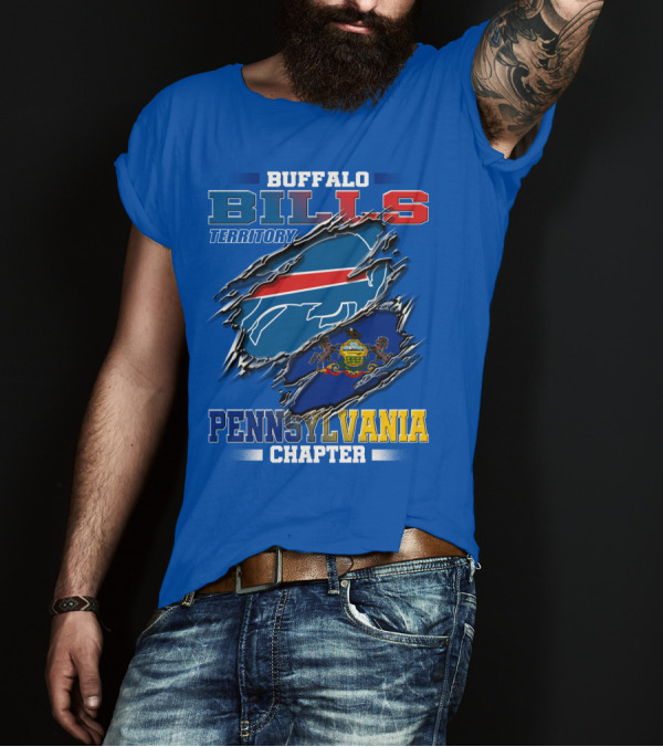 Buffalo Bills Territory Pennsylvania Chapter T-Shirt
