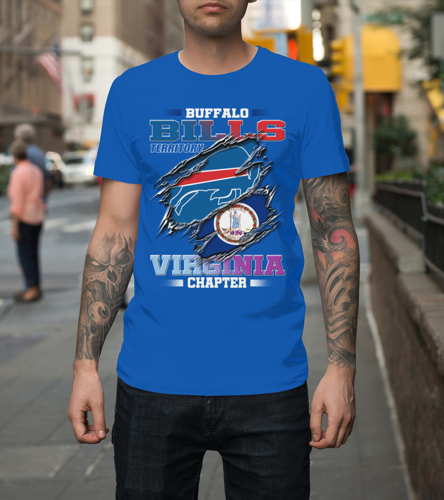 Buffalo Bills Territory Virginia Chapter T-Shirt