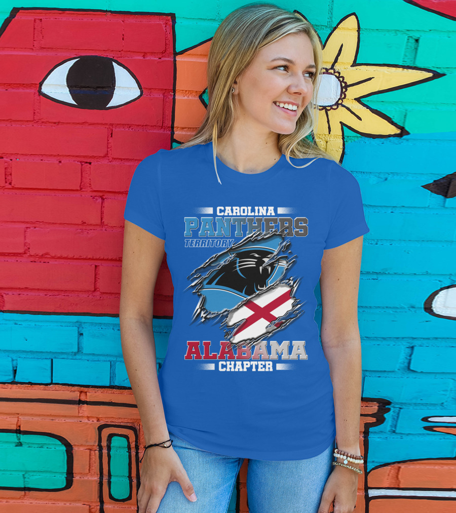 Carolina Panthers Territory Alabama Chapter T-Shirt