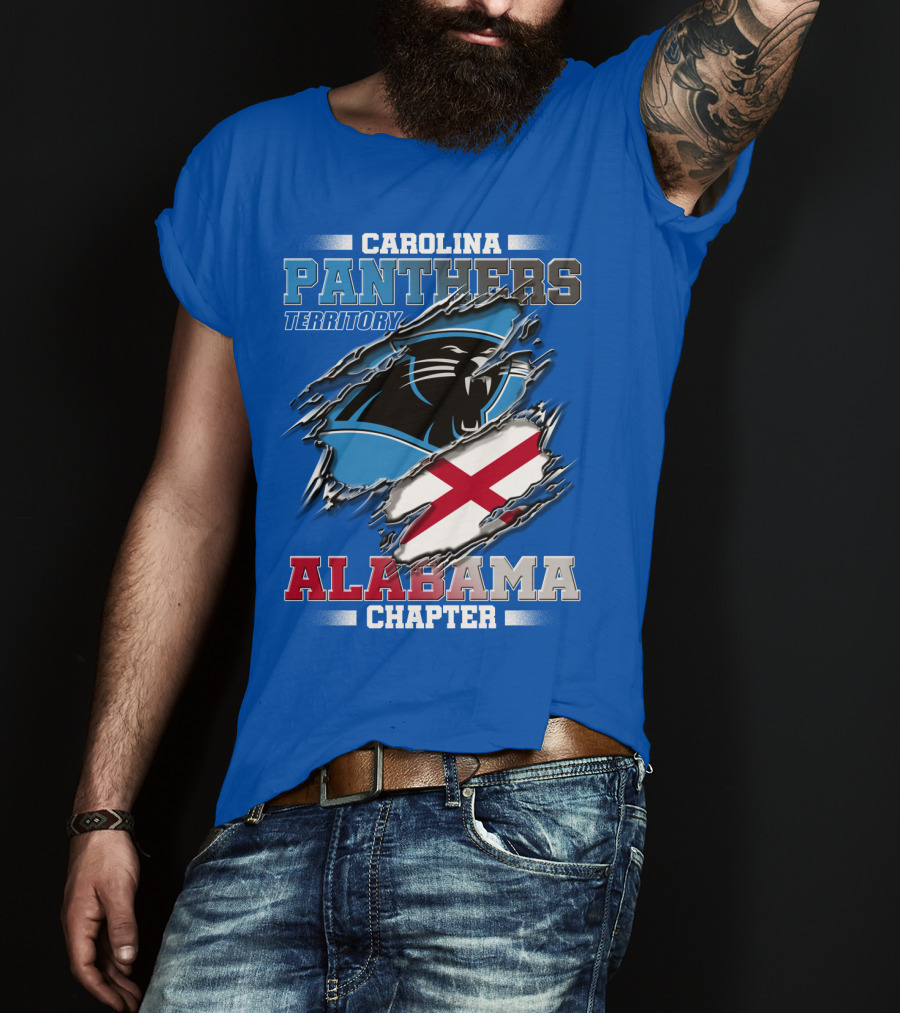 Carolina Panthers Territory Alabama Chapter T-Shirt