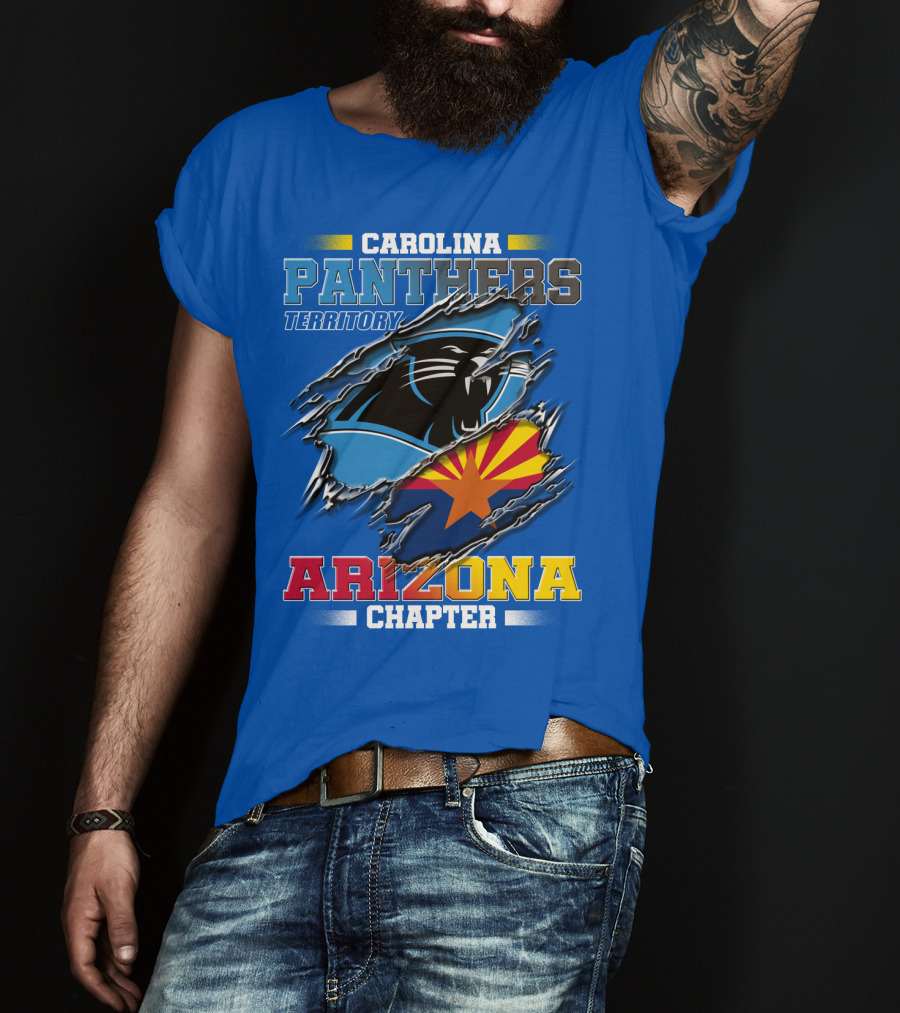 Carolina Panthers Territory Arizona Chapter T-Shirt