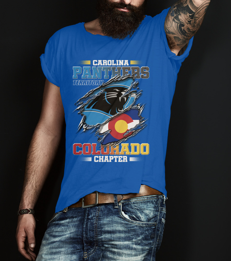 Carolina Panthers Territory Colorado Chapter T-Shirt