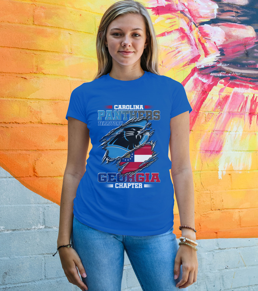 Carolina Panthers Territory Georgia Chapter T-Shirt