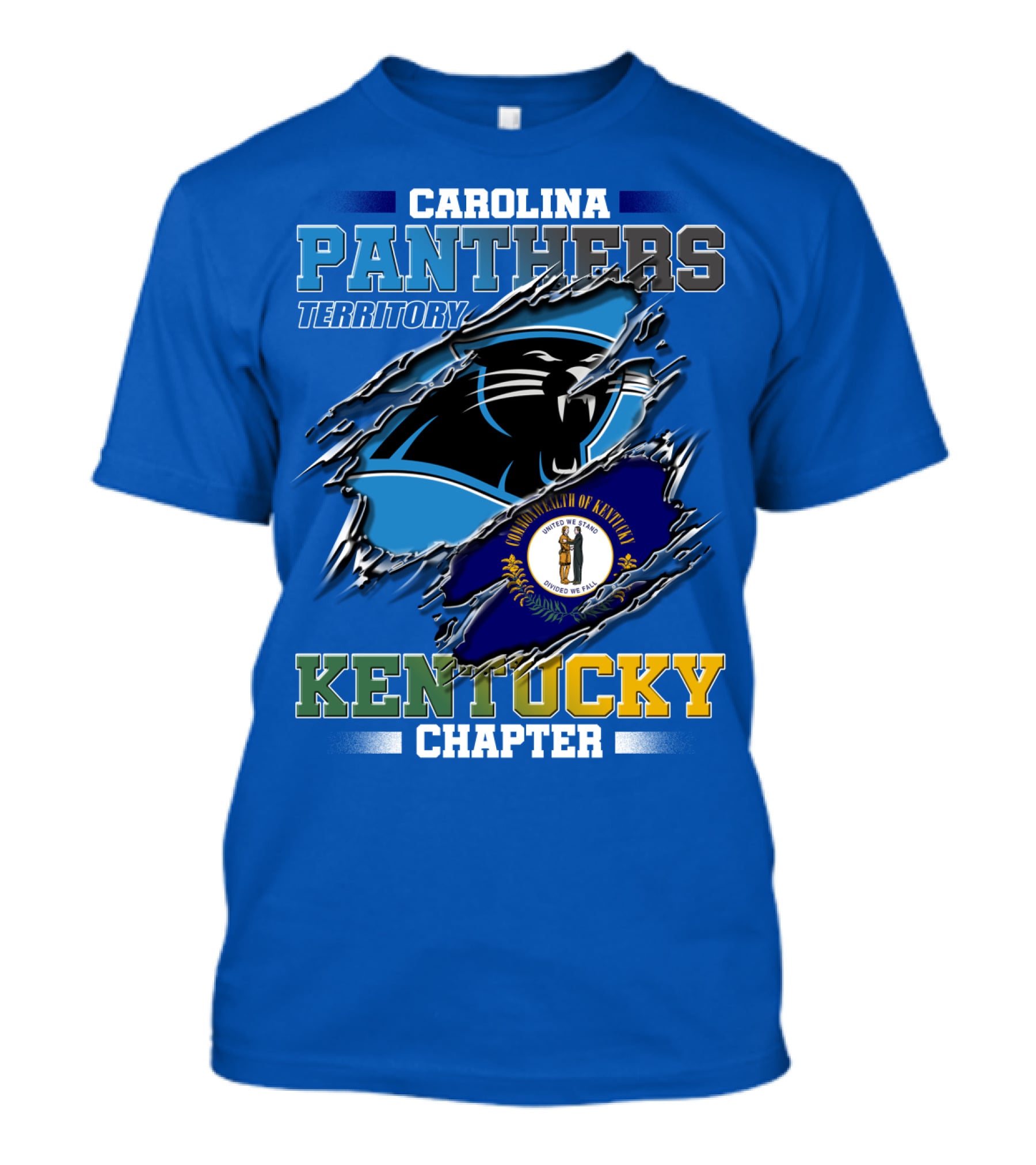 Carolina Panthers Territory Kentucky Chapter T-Shirt