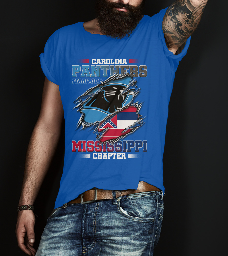Carolina Panthers Territory Mississippi Chapter T-Shirt