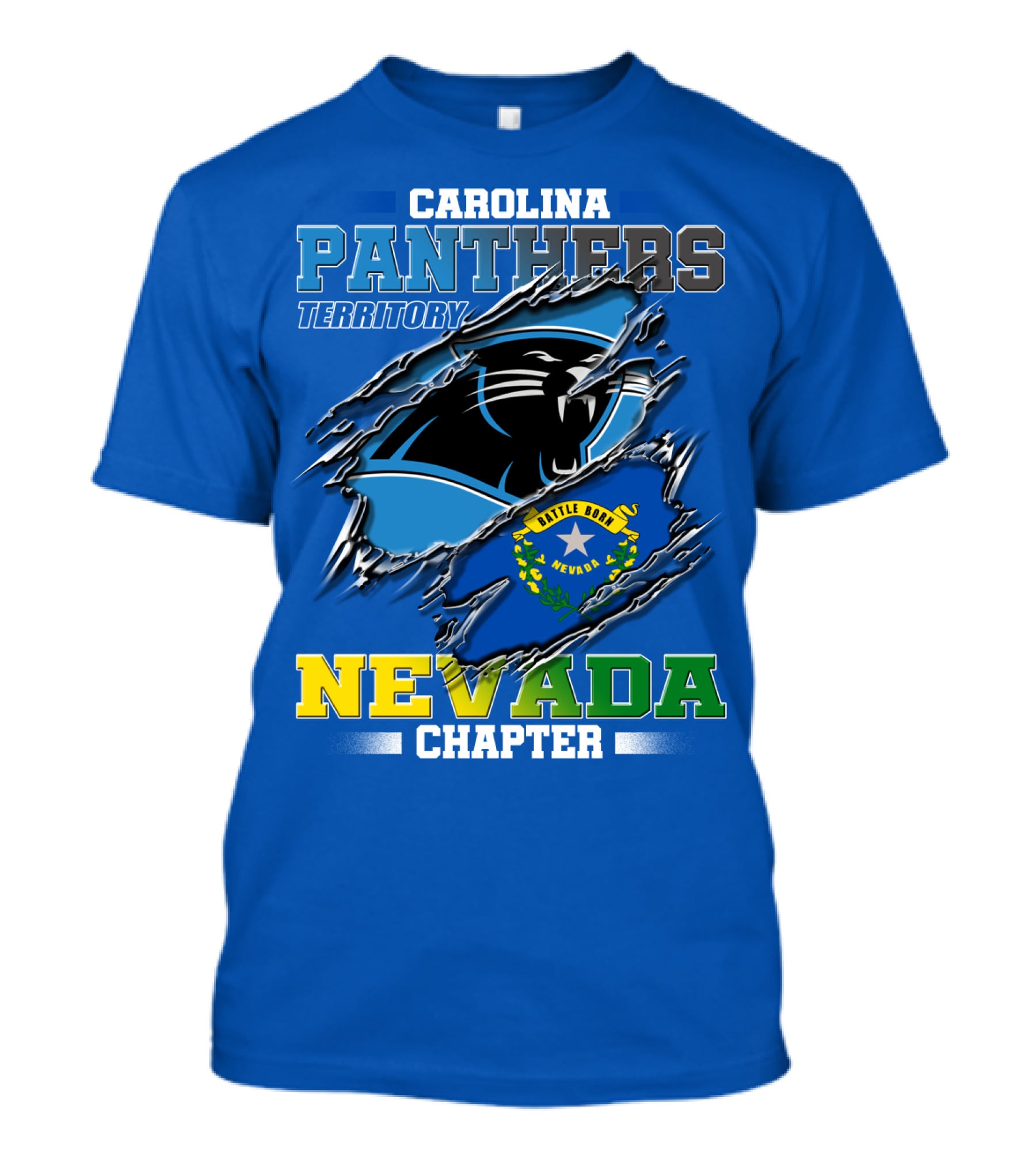 Carolina Panthers Territory Nevada Chapter T-Shirt