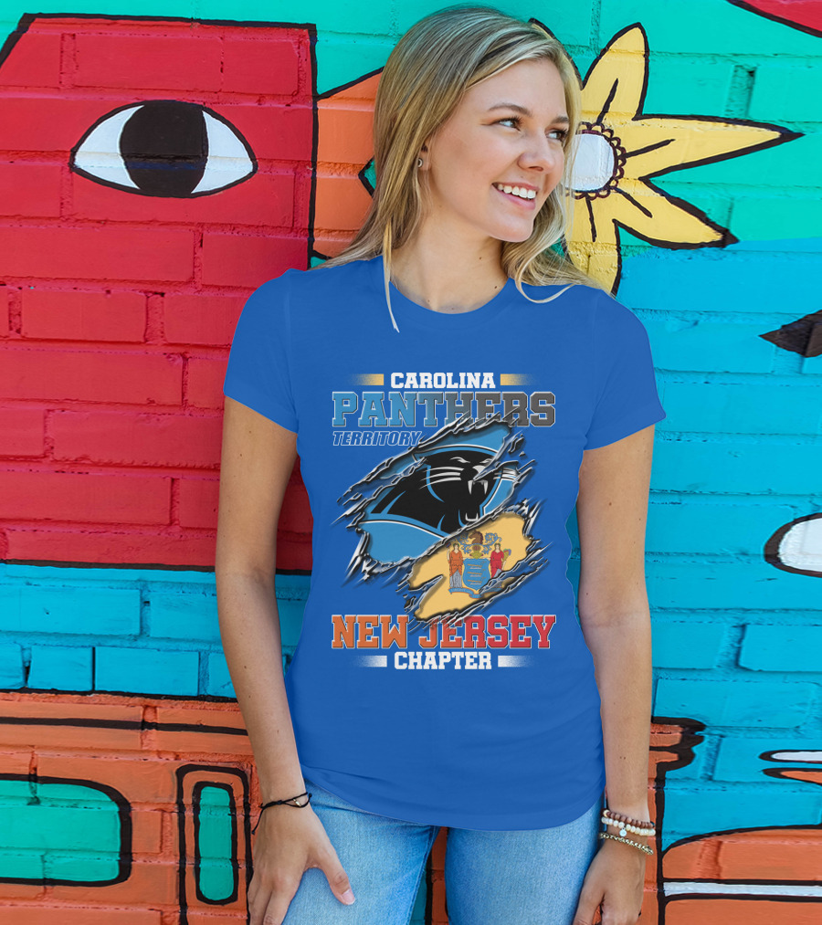 Carolina Panthers Territory New Jersey Chapter T-Shirt