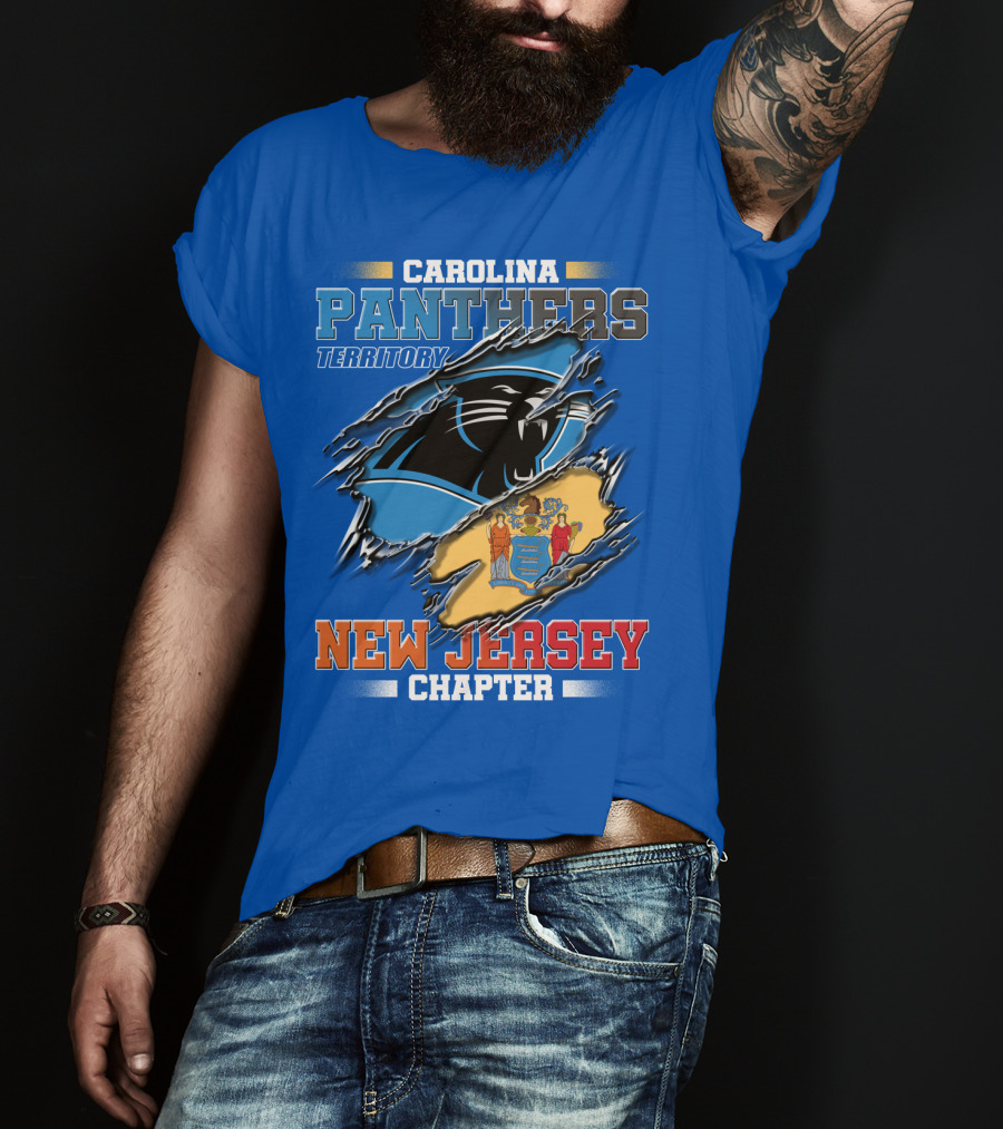 Carolina Panthers Territory New Jersey Chapter T-Shirt