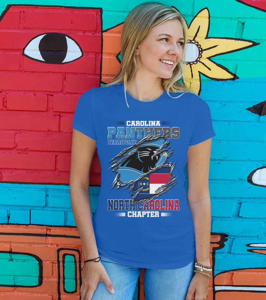 Carolina Panthers Territory North Carolina Chapter T-Shirt