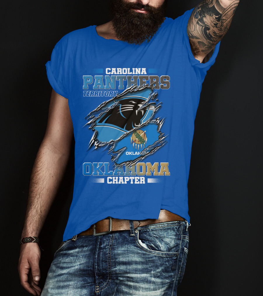 Carolina Panthers Territory Oklahoma Chapter T-Shirt