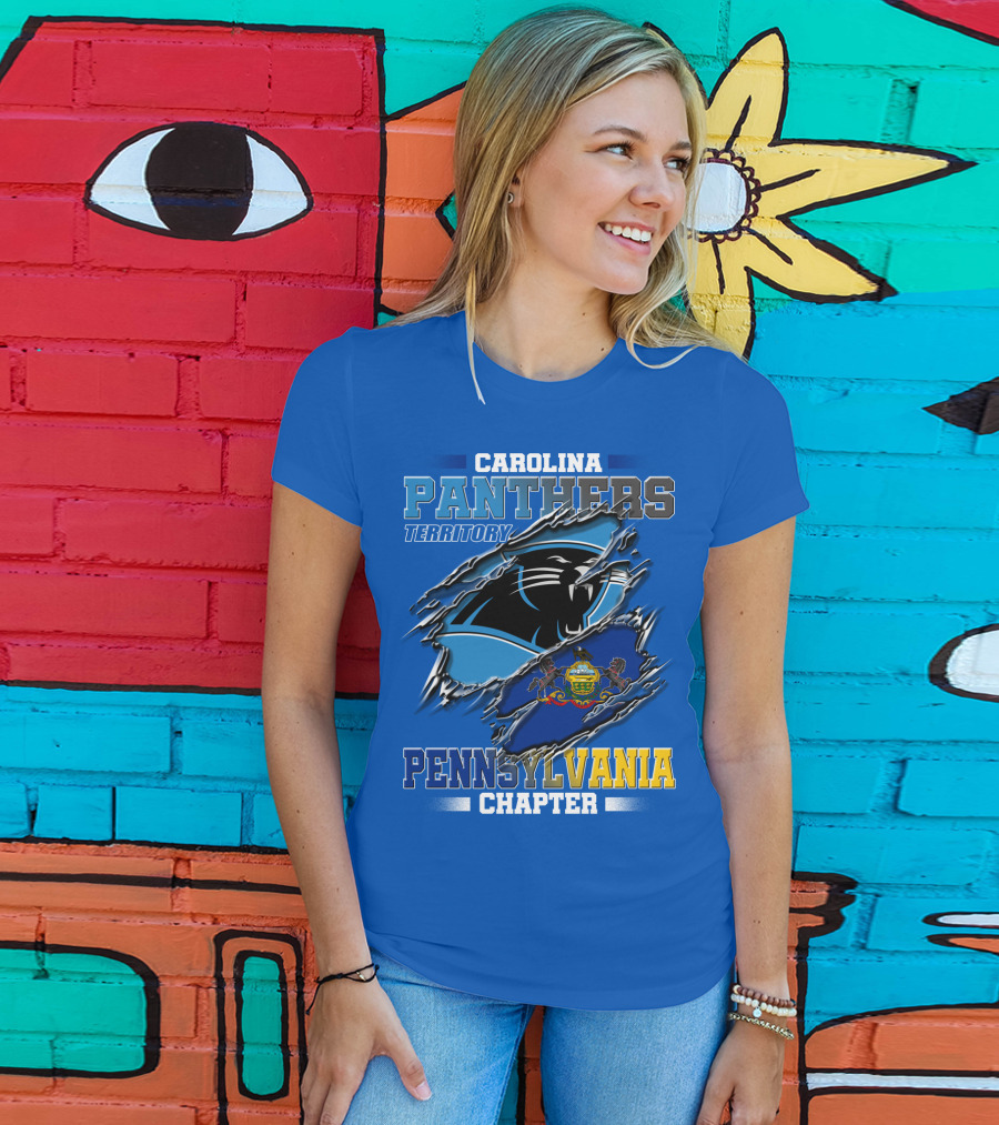 Carolina Panthers Territory Pennsylvania Chapter T-Shirt
