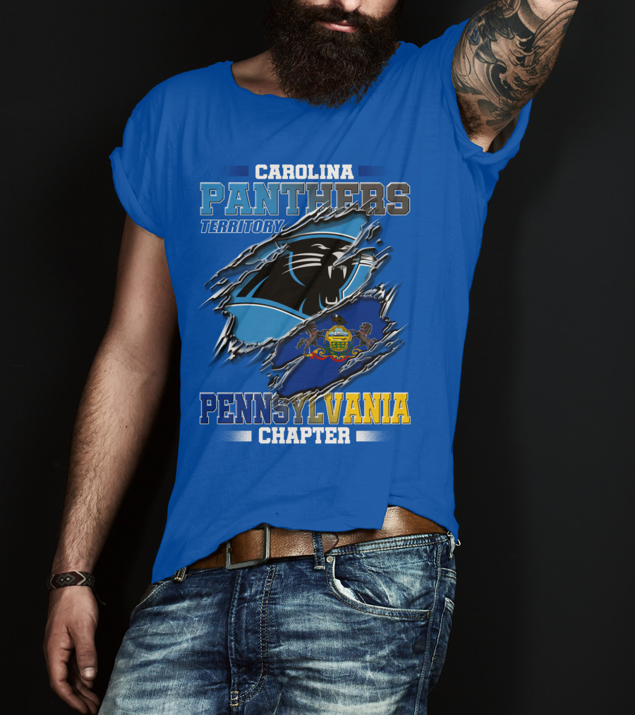 Carolina Panthers Territory Pennsylvania Chapter T-Shirt