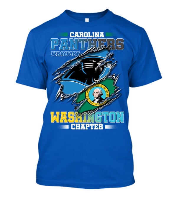 Carolina Panthers Territory Washington Chapter T-Shirt