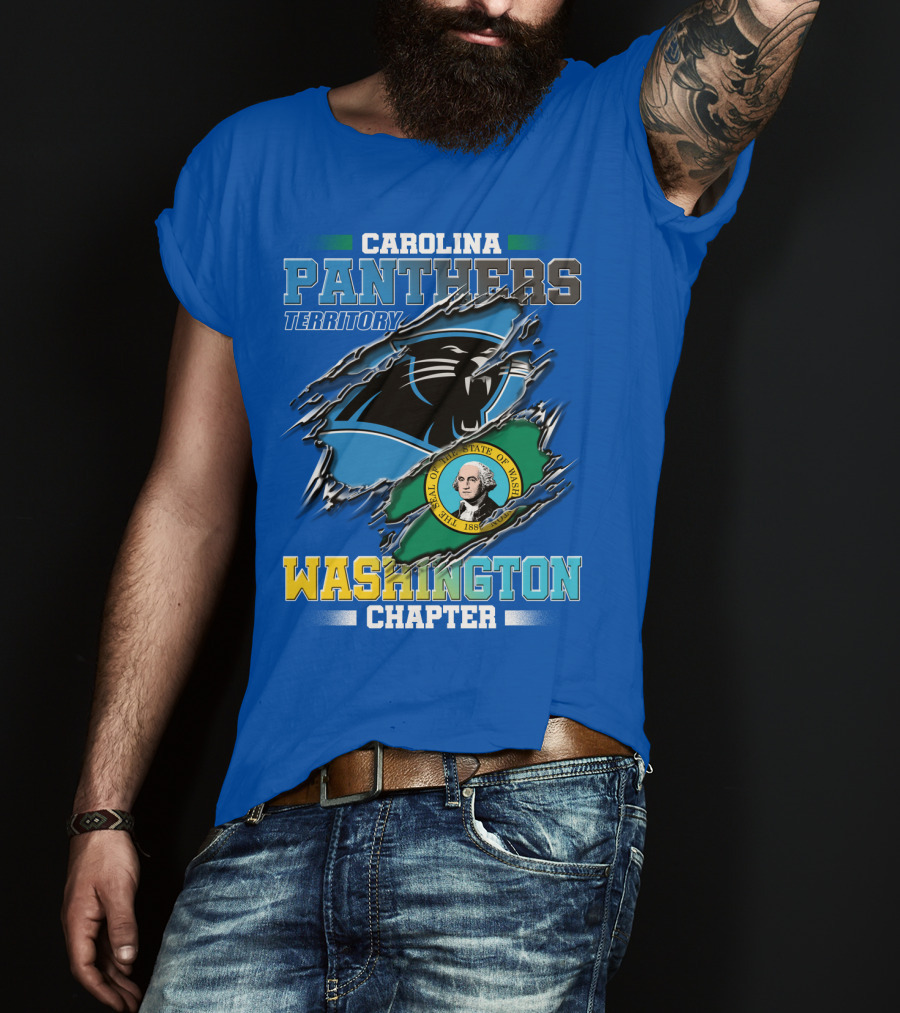 Carolina Panthers Territory Washington Chapter T-Shirt